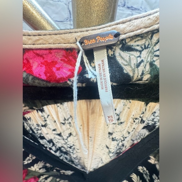 Free People Mikayla Floral Print Tunic Size XS NWOT - Picture 9 of 16